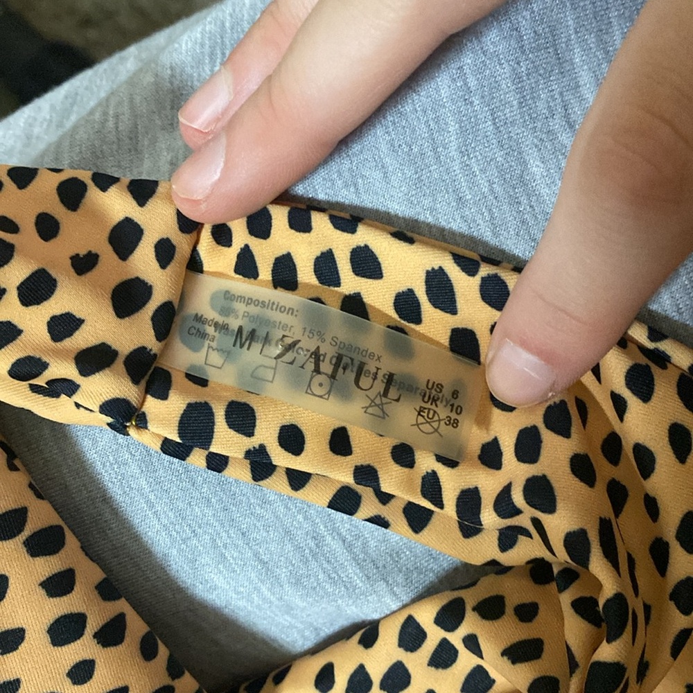 đBrown leopard bikini bottoms size 6! - Picture 7 of 8